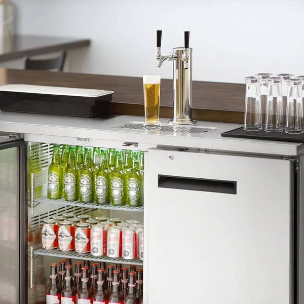 Refrigeration_Equipments_Bar_Refrigerators_Beer_Dispensers_Lease-Avantco_Kegerator_Beer_Dispenser_UDD-2-HC-S