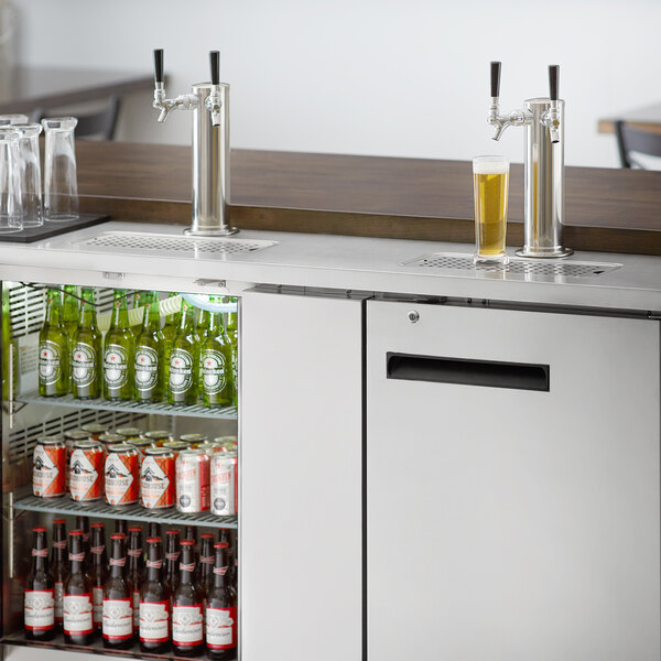Refrigeration_Equipments_Bar_Refrigerators_Beer_Dispensers_Lease-Avantco_Kegerator_Beer_Dispenser_UDD-3-HC-S