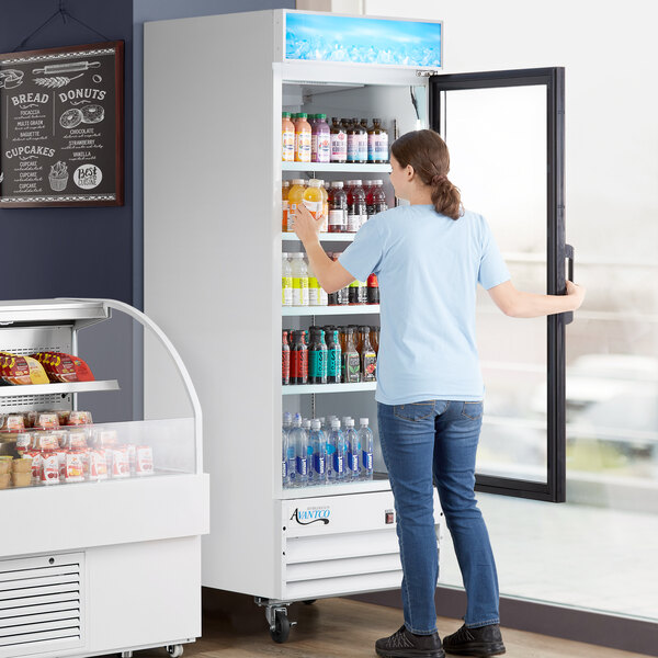 Refrigeration_Equipments_Merchandising_and_Display_Refrigeration_Glass_Door_Refrigerators_Lease-Avantco_GDC-23-HC-28_Specsheet