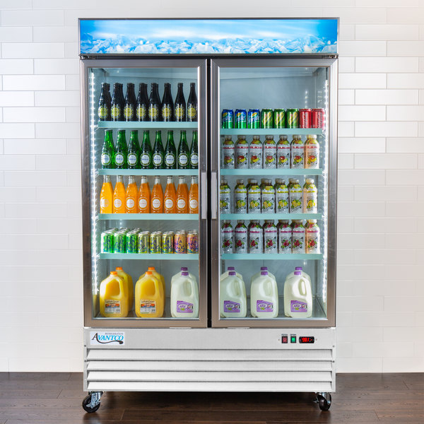 Refrigeration_Equipments_Merchandising_and_Display_Refrigeration_Glass_Door_Refrigerators_Lease-Avantco_GDC-49-HC-53