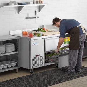 Refrigeration_Equipments_Worktop_Refrigerators_Counter_Height_Lease-Avantco_44-inch_2-drawer