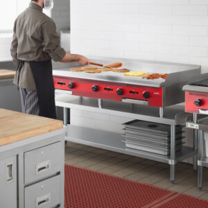 Restaurant_Equipment_Commercial_Gas_Griddles_and_Flat_Top_Grills_Lease-Avantco_Chef_Series_CAG-60-MG_Countertop_Gas_Griddle