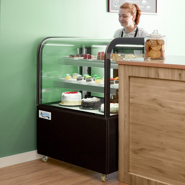 Refrigeration_Equipments_Merchandising_Display_Refrigeration_Dry_Refrigerated_Bakery_Cases_Lease-Avantco_BC-36-HC-36