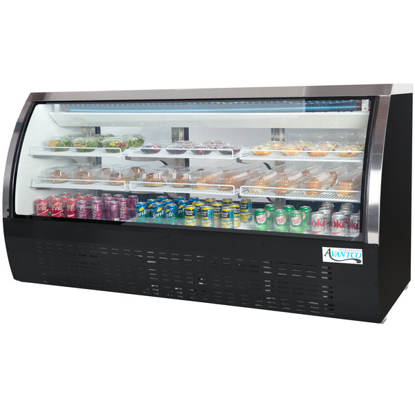 Refrigeration_Equipments_Merchandising_and_Display_Refrigeration_Meat&Deli_Cases_Lease-Avantco_DLC82-HC-B-82