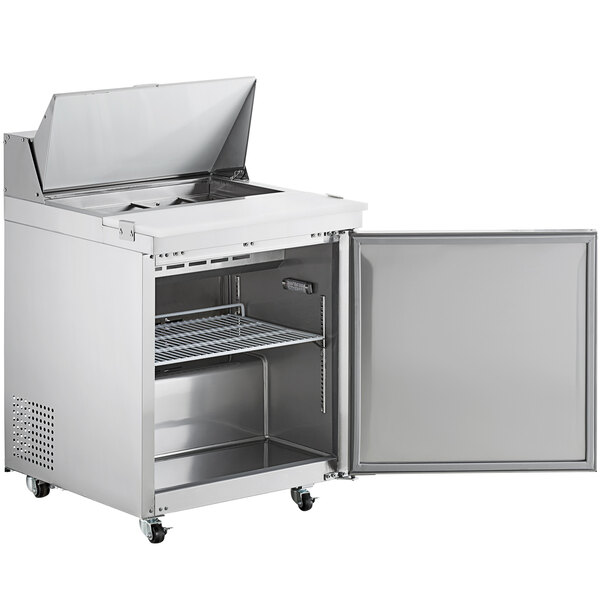 Refrigeration_Equipments_Refrigerated_prep_tables_Commercial_Sandwich_Salad_Preparation_Refrigerators_Lease-Avantco_SS-PT-27-HC-27