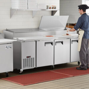 Refrigeration_Equipments_Refrigerated_Prep_Tables_Lease-Avantco_Pizza_prep table_APPT-91-HC-91
