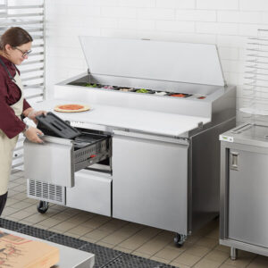 Refrigeration_Equipments_Refrigerated_Prep_Tables_Lease-Avantco_Pizza_prep_table_SSPPT-260D-60