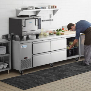 Refrigeration_Equipments_Worktop_Refrigerators_Counter_Height_Lease-Avantco_93-inch_4-left-drawer