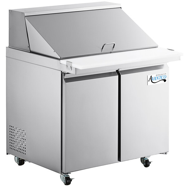 Refrigeration_Equipments_Refrigerated_prep_tables_Commercial_Sandwich_Salad_Preparation_Refrigerators_Lease-Avantco_SS-PT-36M-AC-36
