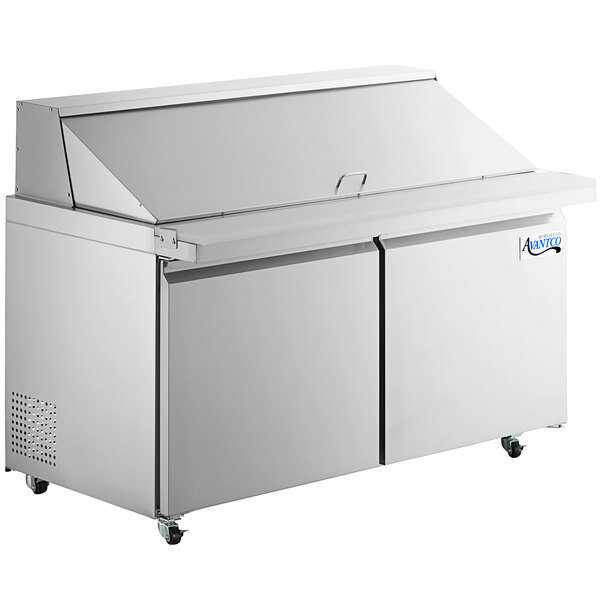 Refrigeration_Equipments_Refrigerated_prep_tables_Commercial_Sandwich_Salad_Preparation_Refrigerators_Lease-Avantco_SS-PT-60M-HC-60